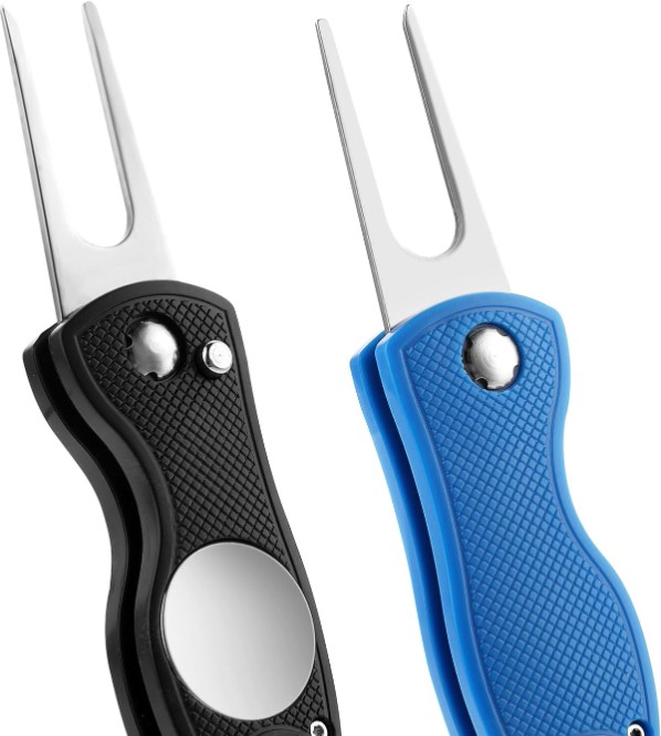 Foldable Golf Divot Repair Tool