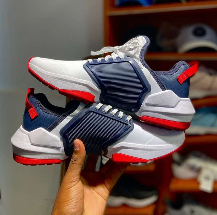 PUMA GS1 Golf Shoes – Blue/Red
